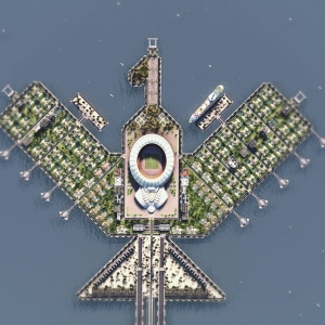 Garuda Island at Batavia City