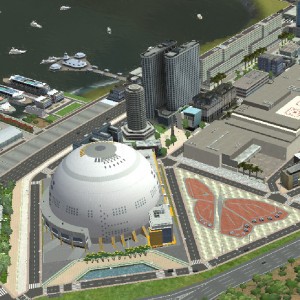 Cruise Port Pavilion, Papillon