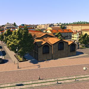 Hamam Meydanı (Bath Square) in Sarıburgaz