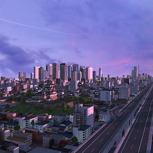 Japanese style city