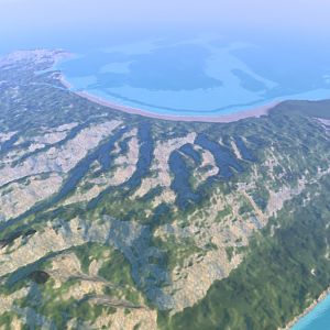 Cities XXL Map Editor - coastal reefs