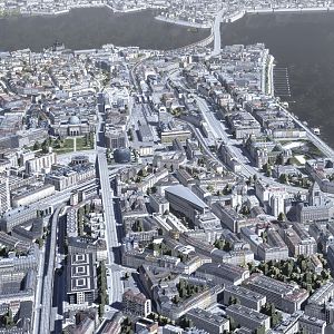 East Anderlecht aerial