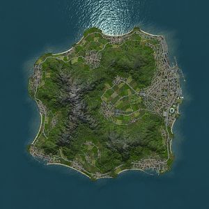 Puerto de la Cruz sat view