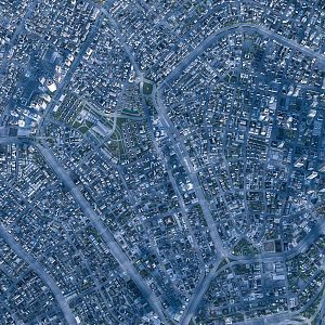 Aerial photograph of Haichuan metropolitan area