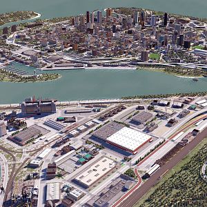 Nicaumenee - Downtown and Harbour