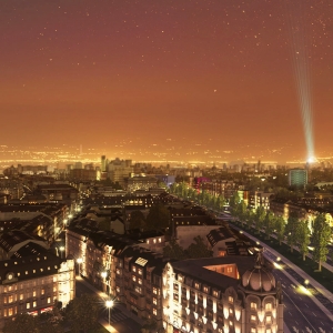Linda - Blazing Cityscape